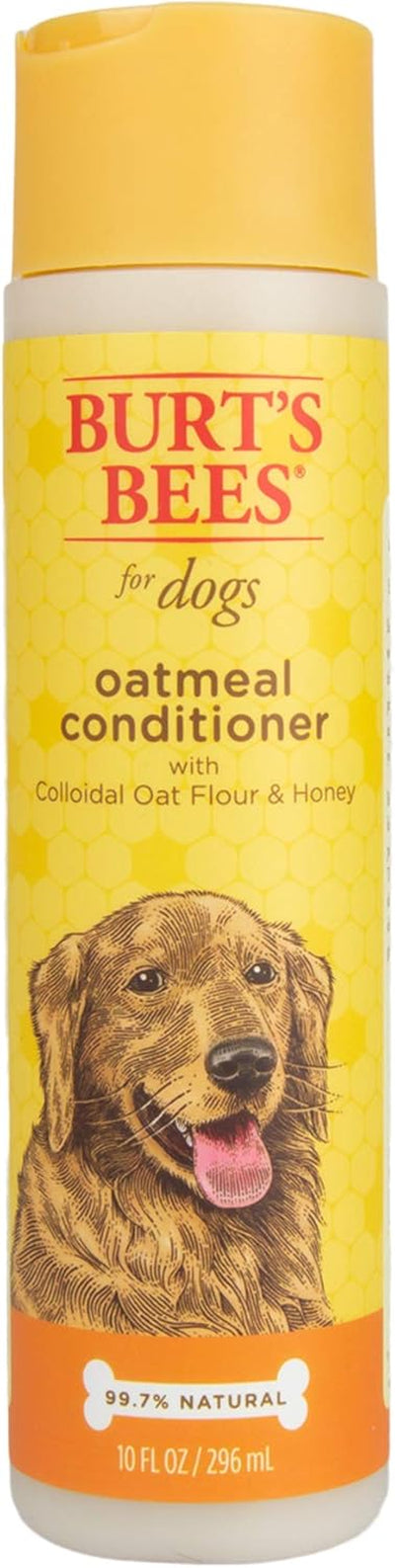 Oatmeal Dog Conditioner with Colloidal Oat Flour & Honey - Soothing Relief Conditioner for Dogs, Gentle Dog Hair Conditioner for Oatmeal Bath, Grooming Supplies, 10 Fl Oz