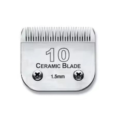 Detachable Pet Clipper Blades Set Compatible with for Most Andis, Oster, Wahl A5 Clippers,Made of Ceramic Blade&Carbon Steel