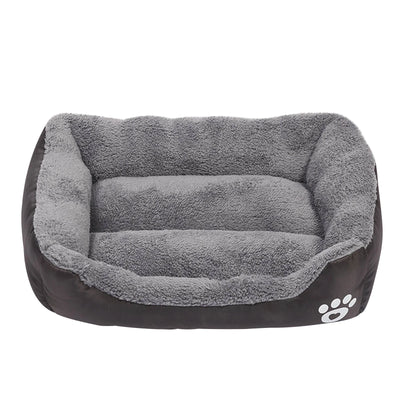 Rectangular Dog Cat Beds Mattress Washable Pads Room, Soft Winter Warm Plush Sleeping Pet Fleece Bed Mat for Small Doggy Kitten, Anti-Slip Waterproof Bottom