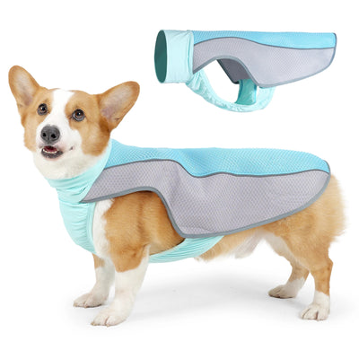 Cooling Vest, Cooling Jacket for Dogs, Evaporation Cooler Coat for Pets, Reflective Material for Large Medium Small Dogs