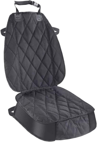 Dog Seat Cover Cars Trucks SUVs – Waterproof 600D Heavy Duty Protector 【19.68in * 17.7in SIZE】: AsFrost dog front seat cover pet seat cover front for SUV trucks can cover the entire front seat for ultimate protection and hassle-free rides. Full Protection